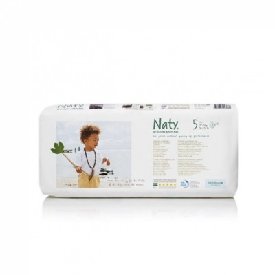 Подгузники Naty 5 (11-25 кг) 42 шт, экономичная упаковка