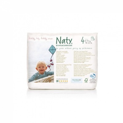 Подгузники-трусики Naty 4 (8-15 кг), 36 шт, экономичная упаковка